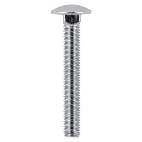 M6 x 50 Carriage Bolt DIN 603 - A2 SS