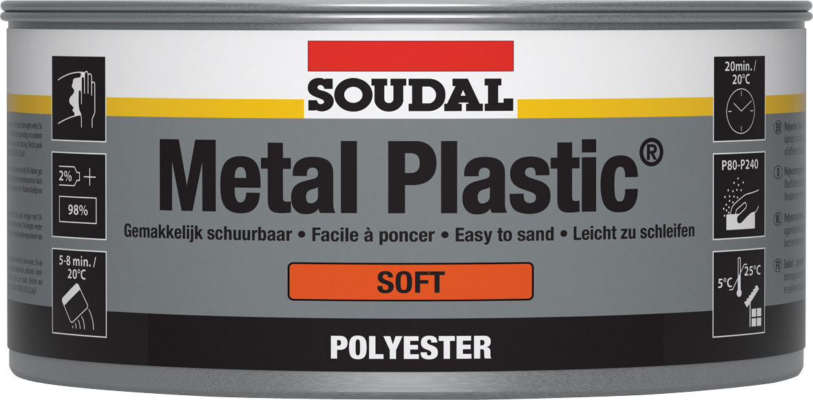 METAL PLASTIC - Beige - 2KG