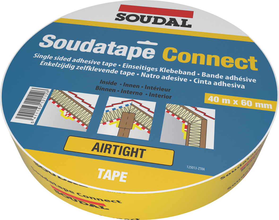 SOUDATAPE CONNECT YELLOW 60mm x 40m