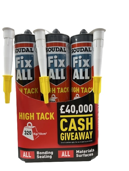 Fix All High Tack - White (Triple Pack)