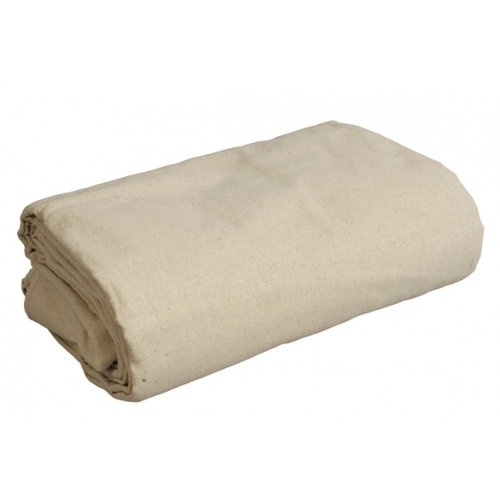 DUST SHEETS - ECONOMY NATURAL COTTON 9ft x 12ft