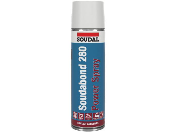 SOUDABOND 280 POWER SPRAYABLE CONTACT ADHESIVE  Transparent 500ml