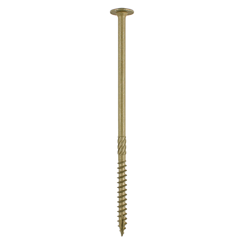 6.7 x 150 In-Dex Timber Screw Wafer Head - GRN