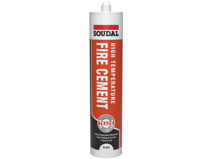 HIGH TEMPERATURE FIRE CEMENT Black 290ml