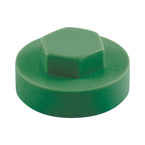 16mm Hex Cover Caps - Jade