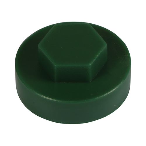 16mm Hex Cover Caps - Pinewood