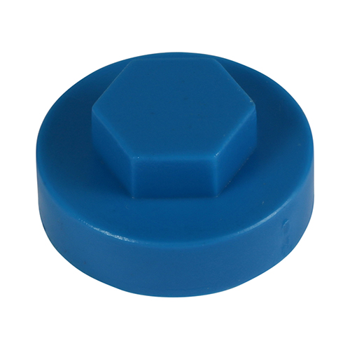 16mm Hex Cover Caps - Solent Blue