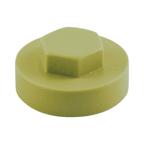 19mm Hex Cover Caps - Moorland Green