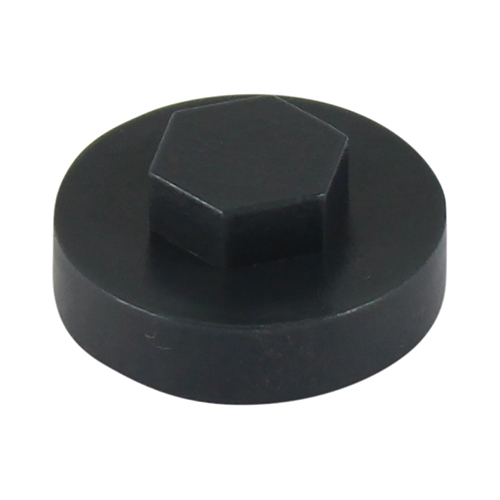 19mm Hex Cover Caps - Raven Slate Bl