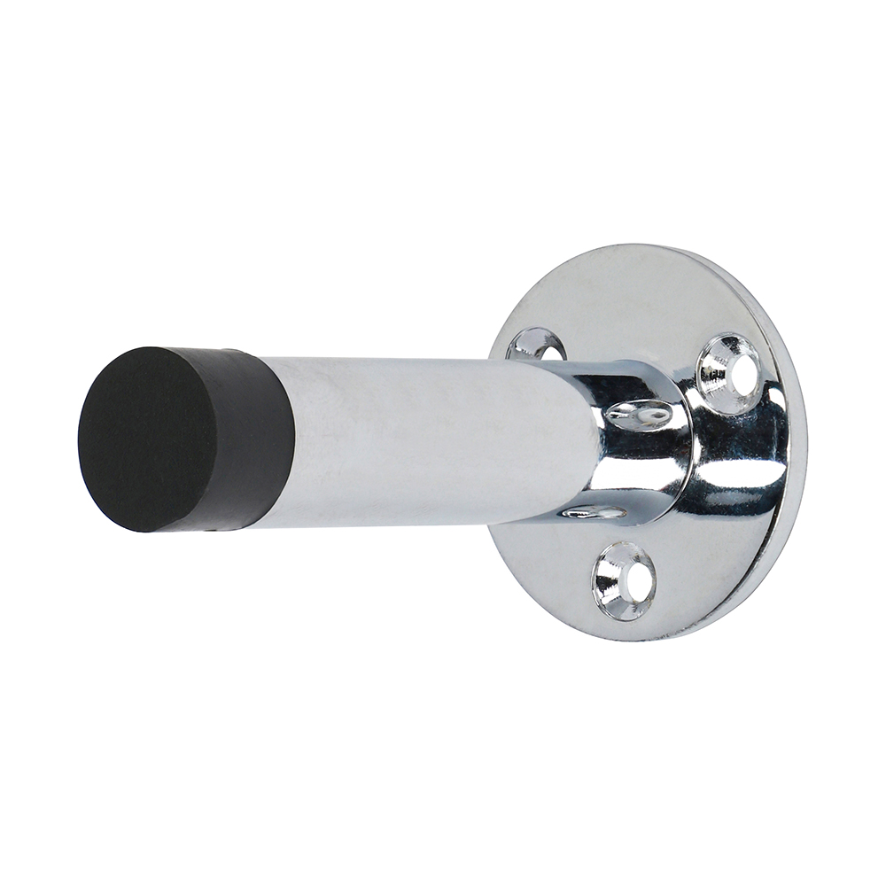70mm Projection Door Stop - Polished Chrome