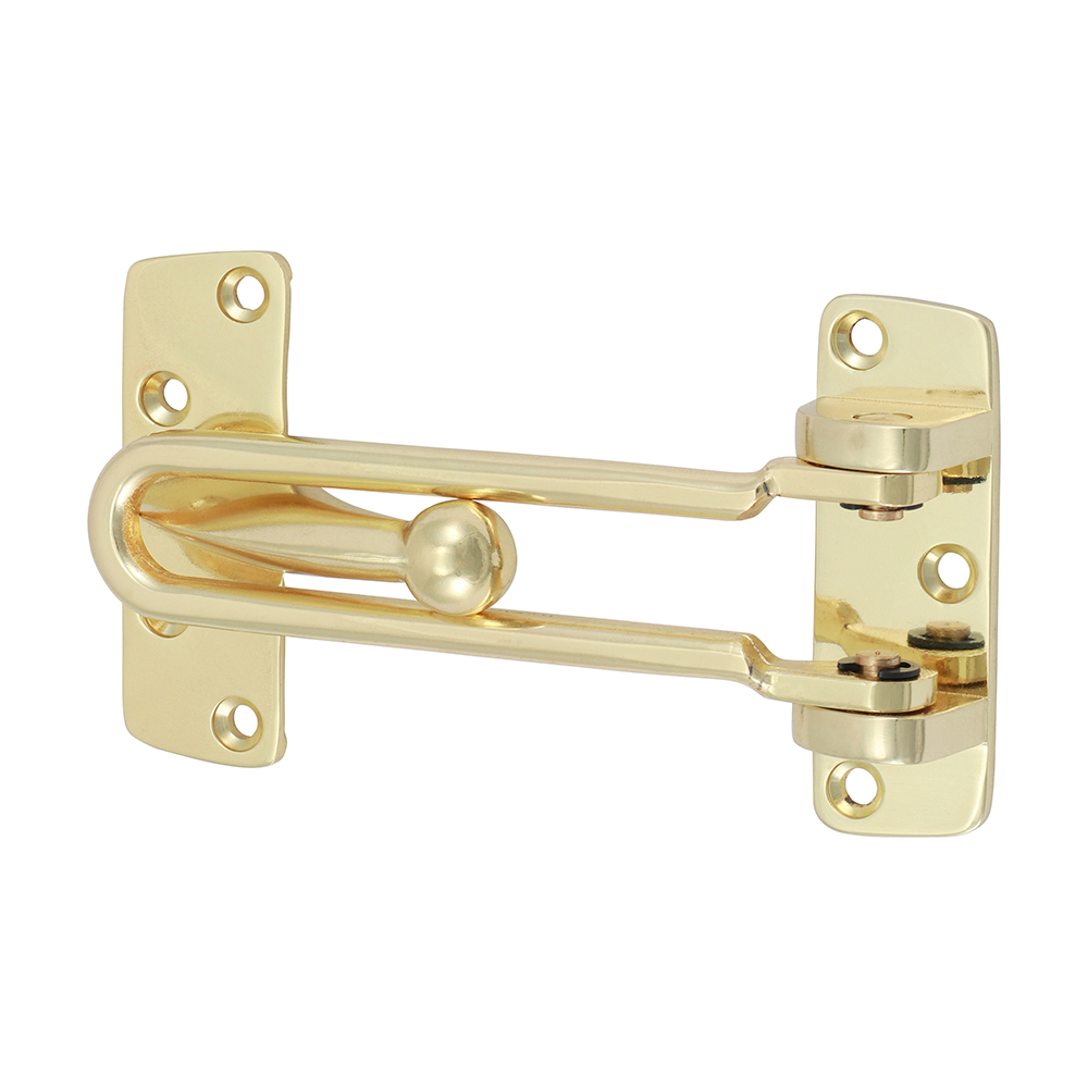 107mm Door Restrictor - Electro Brass