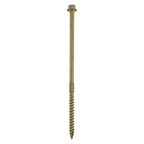 6.7 x 200 In-Dex Timber Screw HEX - Green