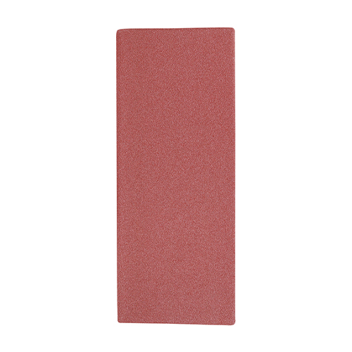 93 x 230mm Unpunched 1/3 Sanding Sheets - 120 Grit - Red