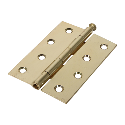 100 x 71 1840 L/P Hinge - E/Brass