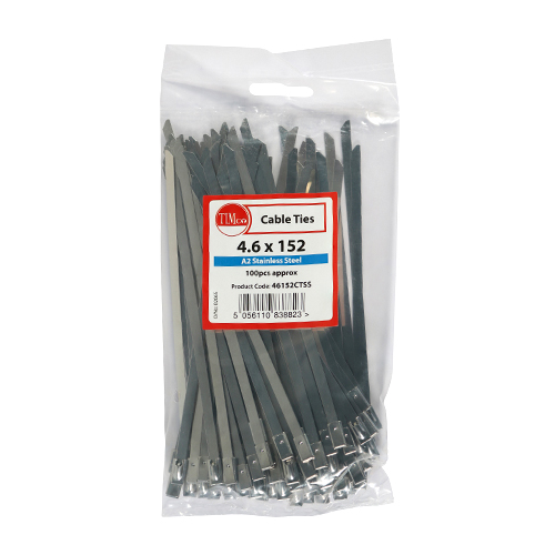 4.6 x 152 Cable Tie - A2 SS