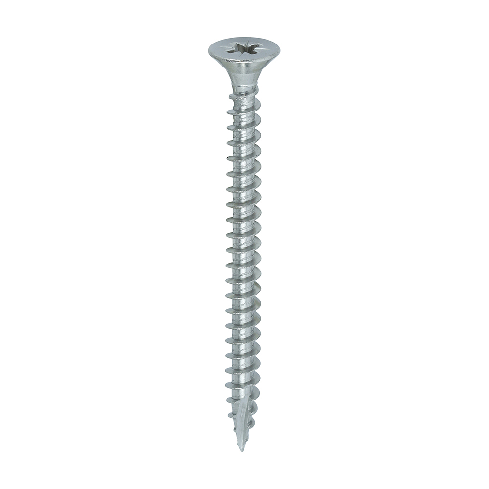 5.0 x 60 Classic Multi-Purpose Screws - PZ - Double Countersunk - A4 Stainless Steel