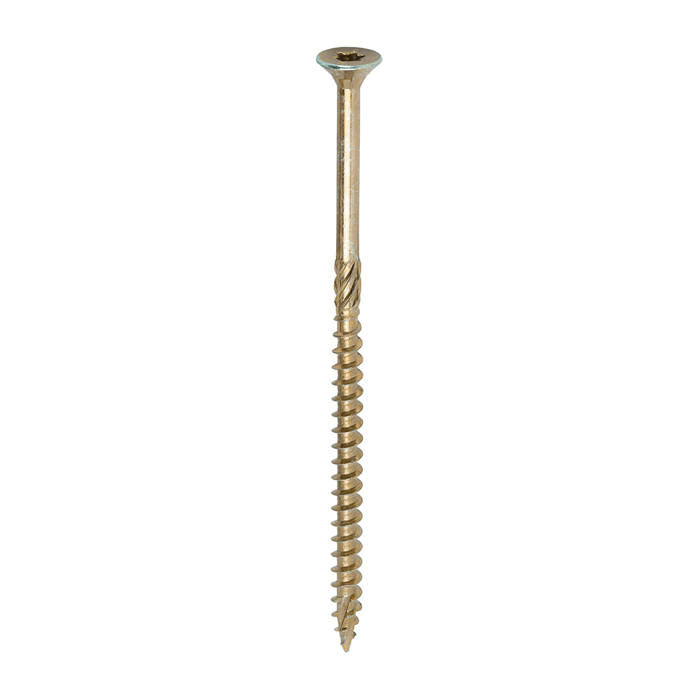 6.0 x 120 C2 Clamp-Fix Multi-Purpose Premium Screws - TX - Double Countersunk - Yellow