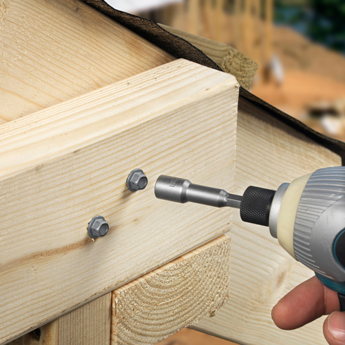 6.0 x 80 In-Dex Timber Screw HEX- SO