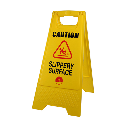 610 x 300 x 30 A-Frame Sign Slippery Surface