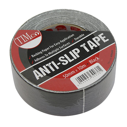 10m x 50mm Anti-Slip Tape - Black