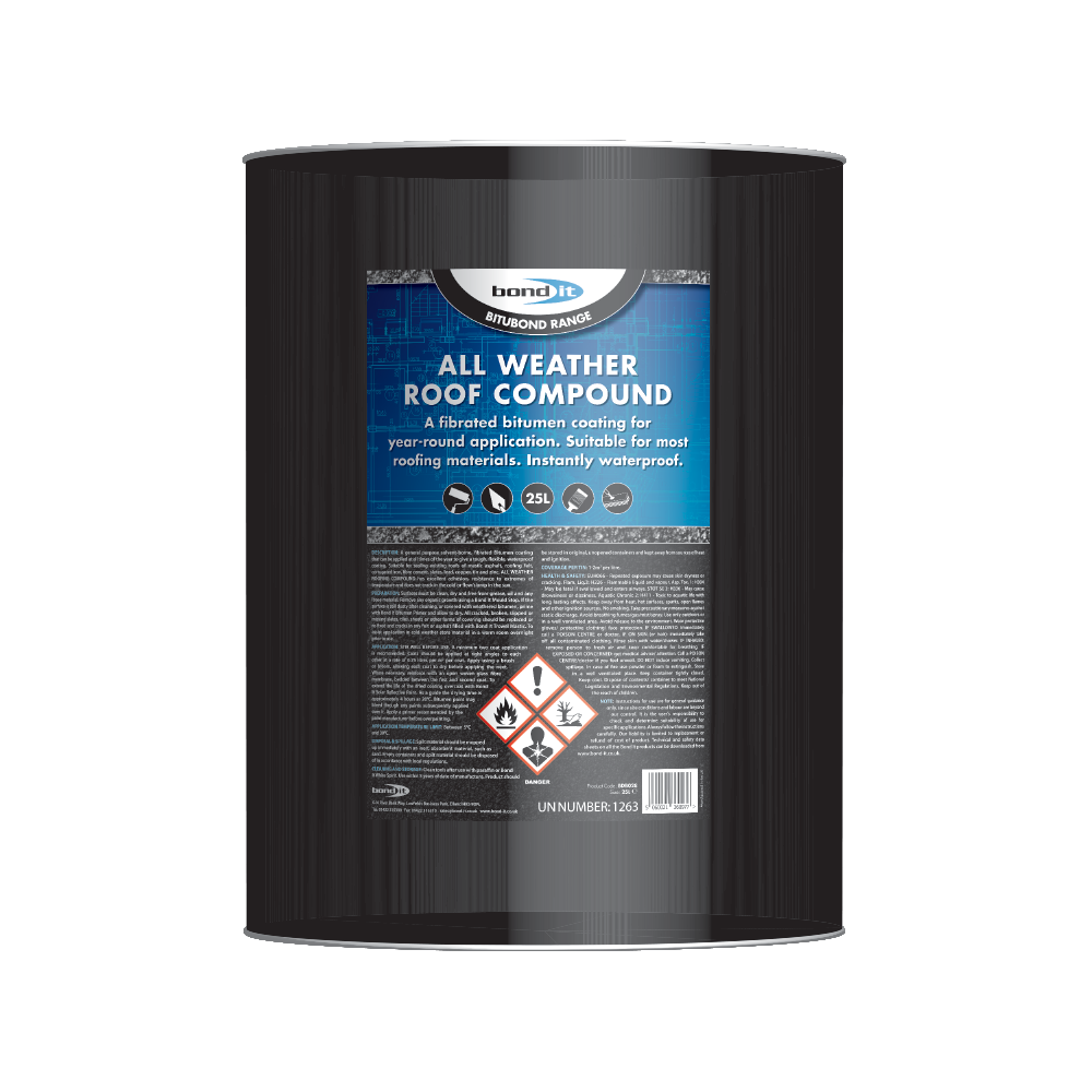 ALLWEATHER ROOFING COMPOUND 25L