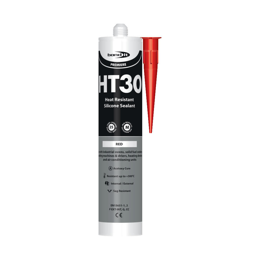 HT30 HIGH TEMP SILICONE RED 310ml