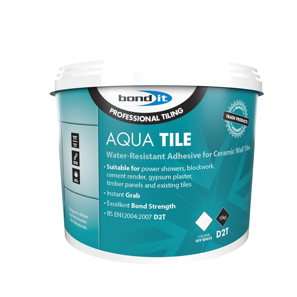 AQUA-TILE WATER-RESISTANT - 15Kg - Off White