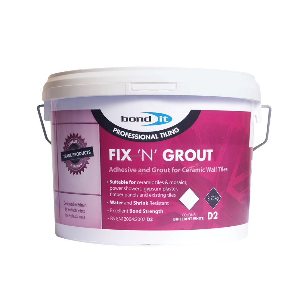 FIX 'N' GROUT - 3.75Kg - High White