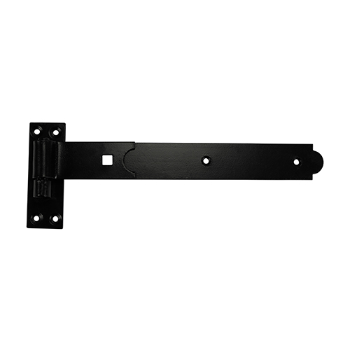 250mm Straight Band Hook Plate Black