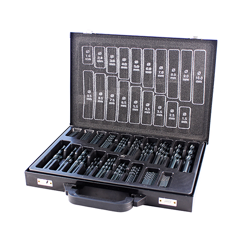 170pcs HSS-R Jobber Bit Case