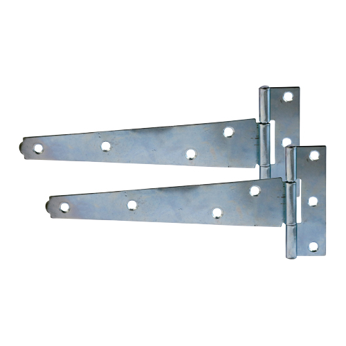 6 Light Tee Hinge Pair Zinc