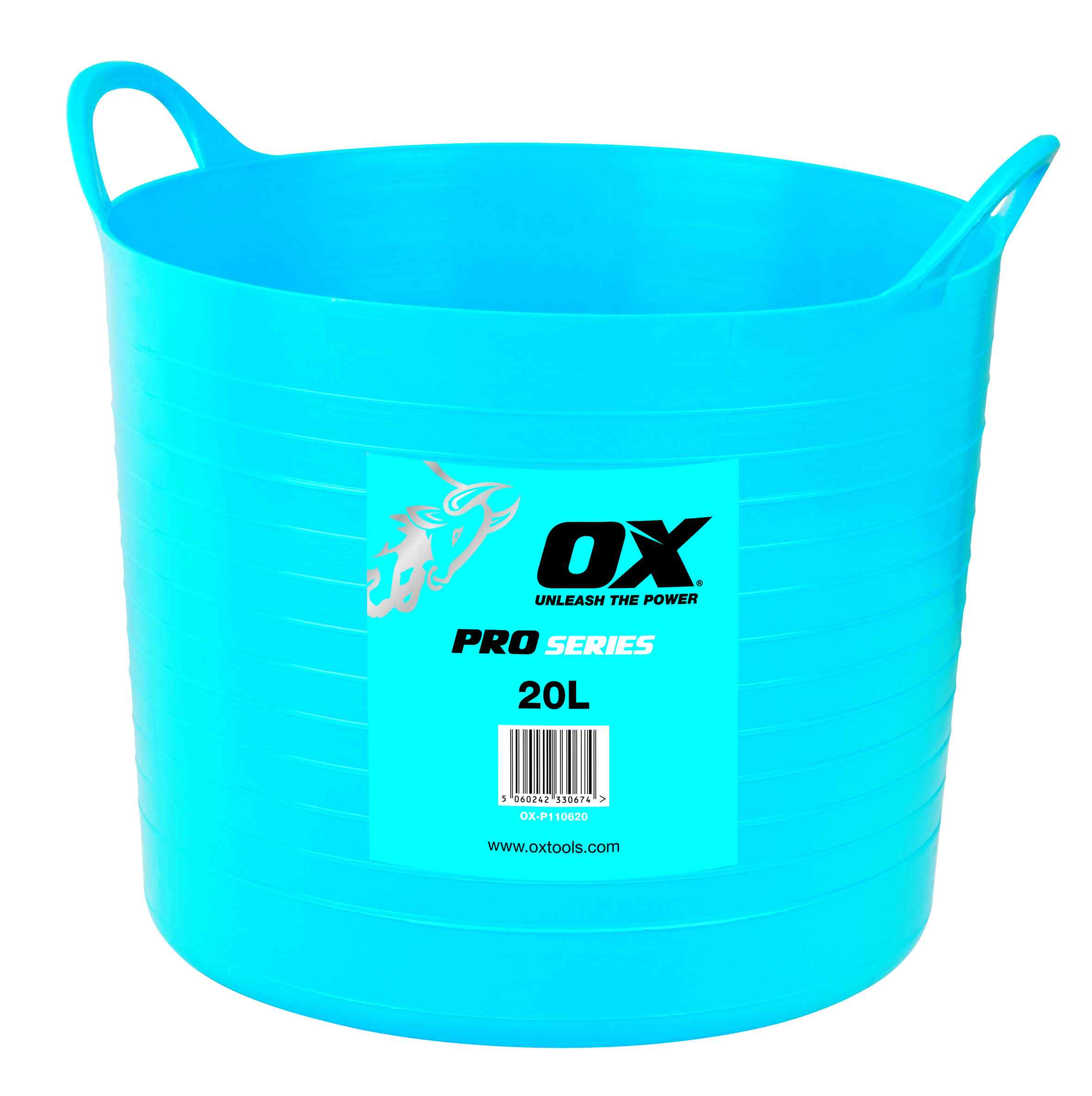 OX Pro Heavy Duty 20L Flexi Tub