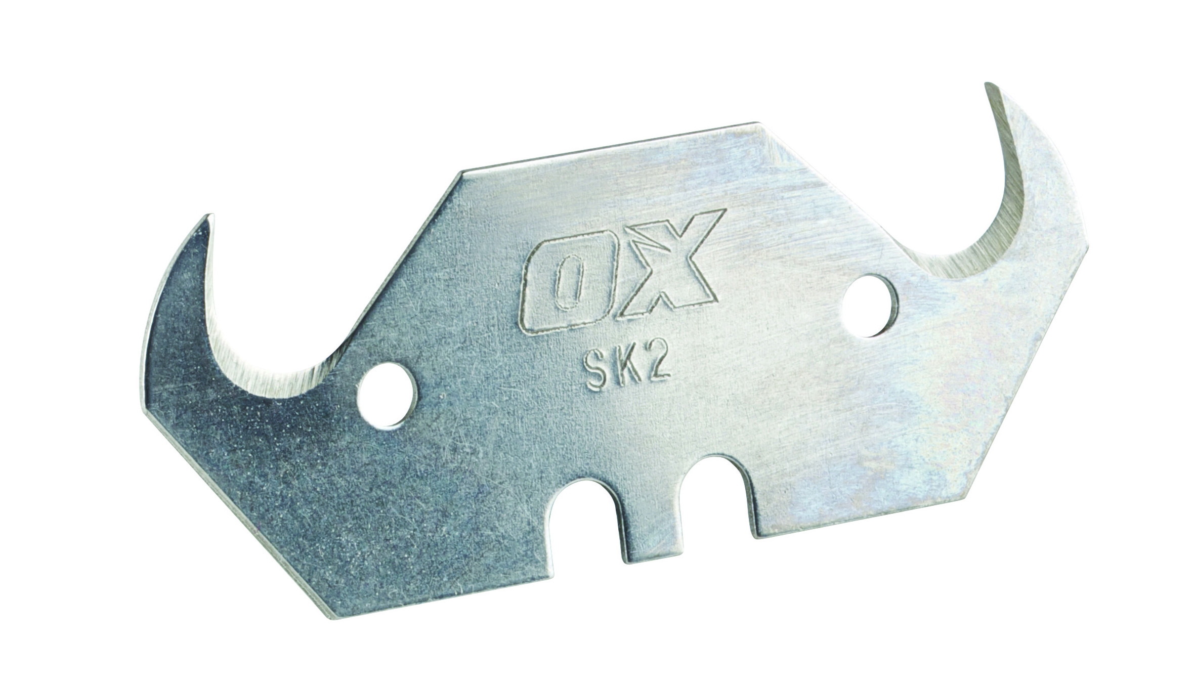 OX Pro 10 Pack Heavy Duty Hooked Knife Blades & Dispenser