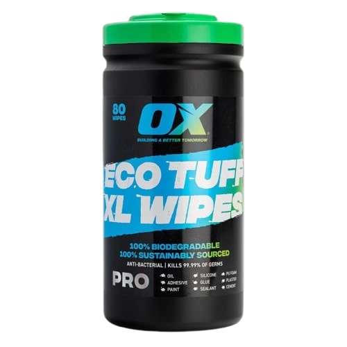 OX Biodegradable Eco Wipe - Tub of 80