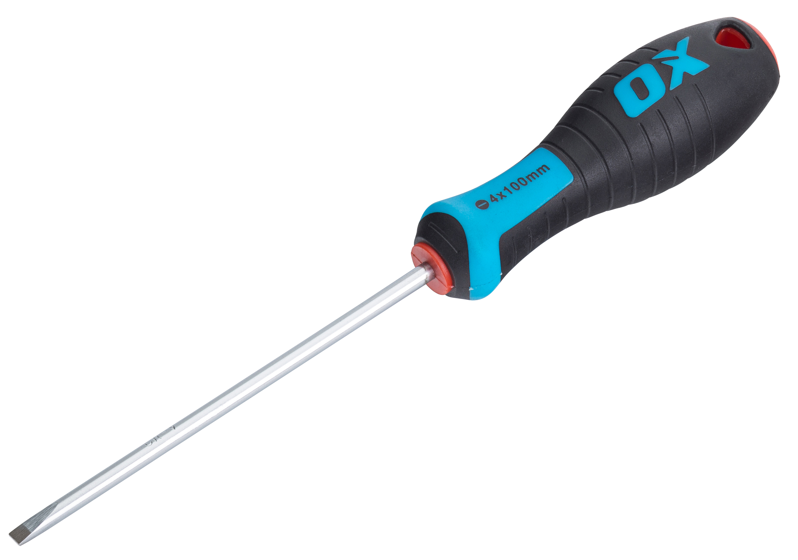OX Pro Slotted Parallel Screwdriver 100x4mm
