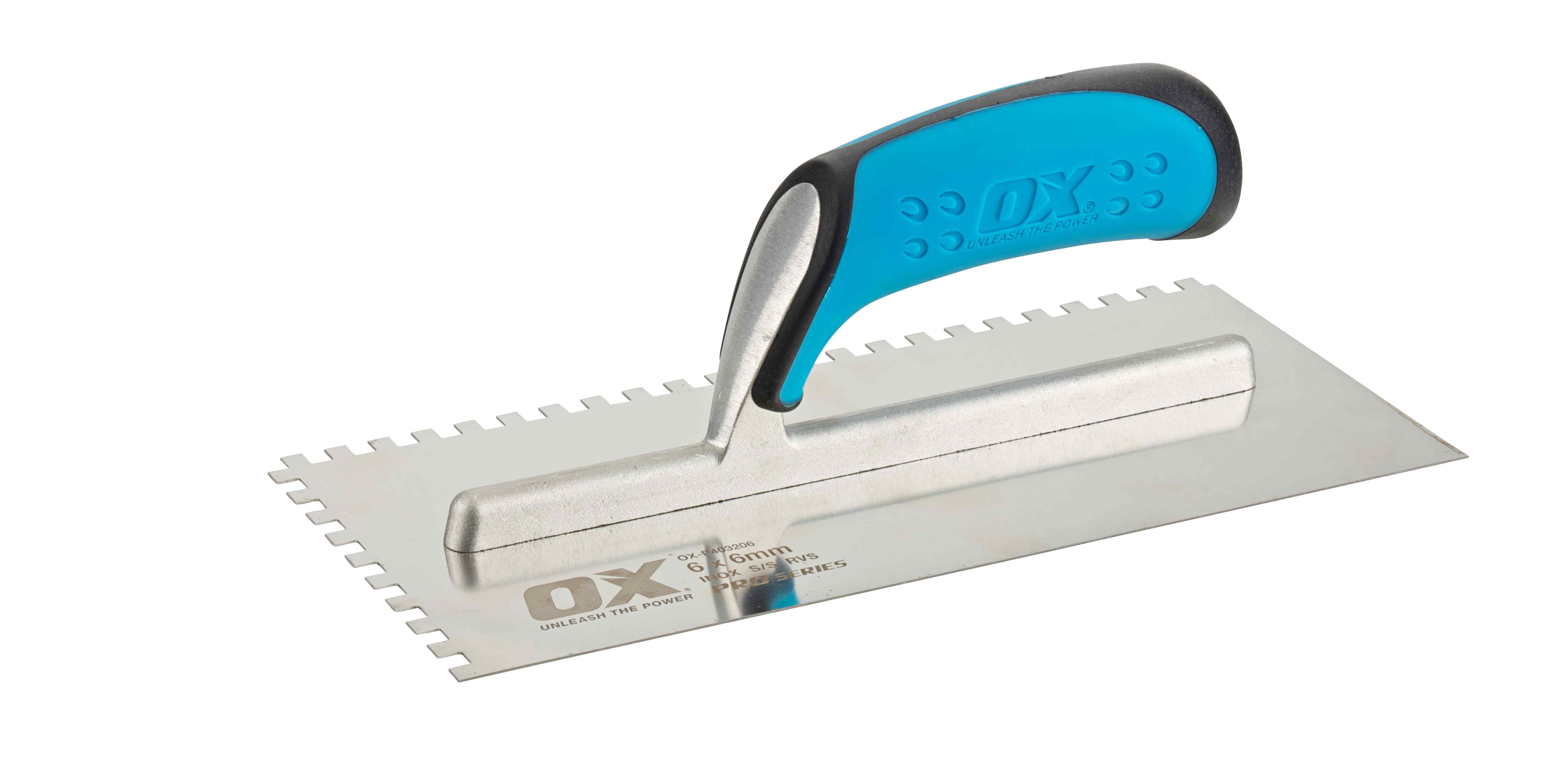 OX Pro 6mm Notch Trowel 