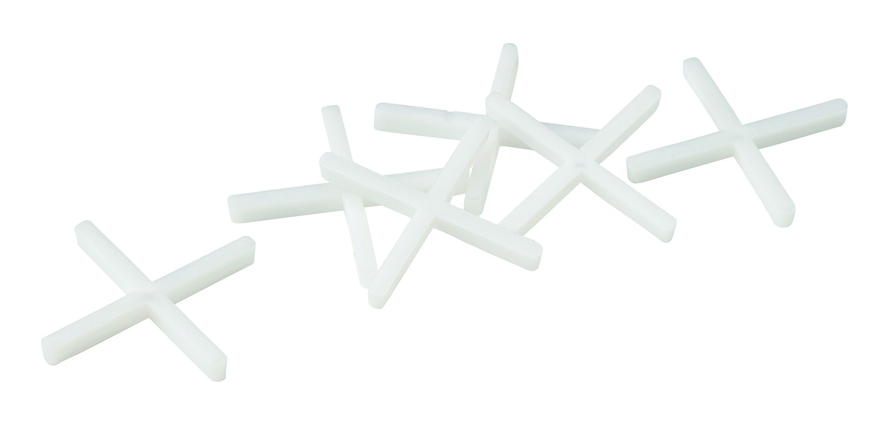 OX Trade Cross Shaped Tile Spacers - 4mm (250 pcs)