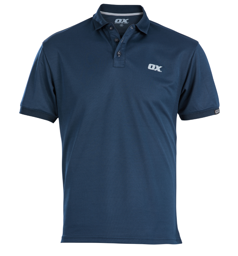 OX Tech Polo Shirt - L