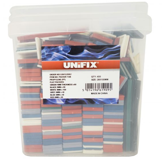 100 x 28 Assorted Flat Packers Tub