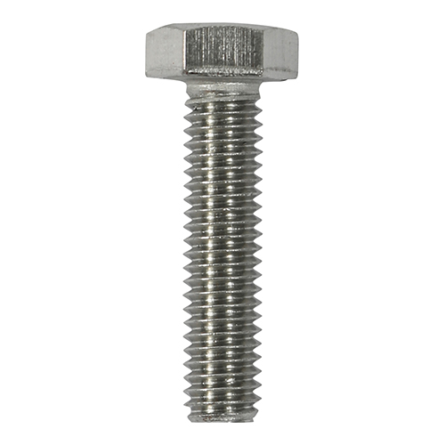 M10 x 100 Set Screws DIN933 - A2 SS