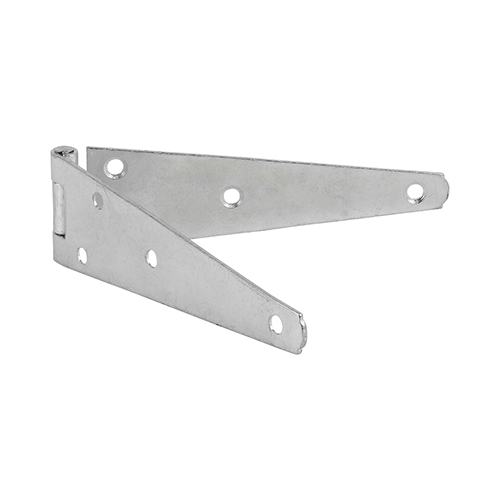 6 Medium Strap Hinge Pair Zinc