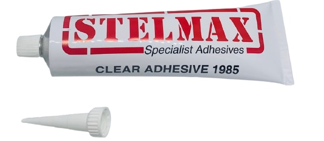 Stelmax 1985 Adhesive For Flexible & Rigid PVC/ABS 135g - Light Oak (c/w nozzles)