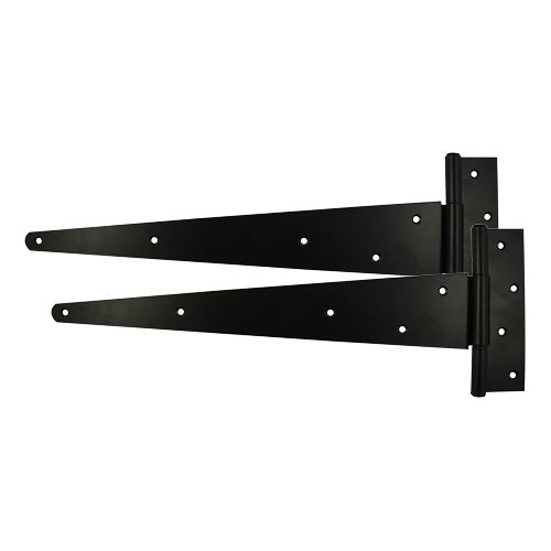 10 Strong Tee Hinge Pair Black