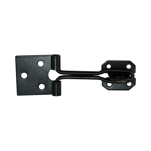 3 Wire Pattern Hasp-Staple Black