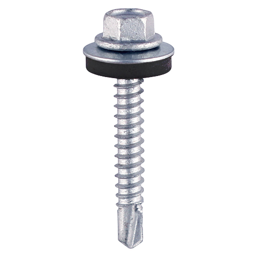 5.5 x 25 Hex No.3 S/Dr Screw W16 - BZP