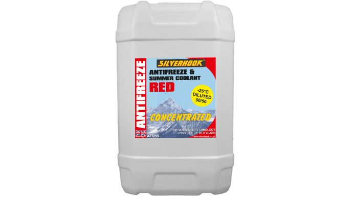 OAT Antifreeze Concentrated - Red - 20 Litre