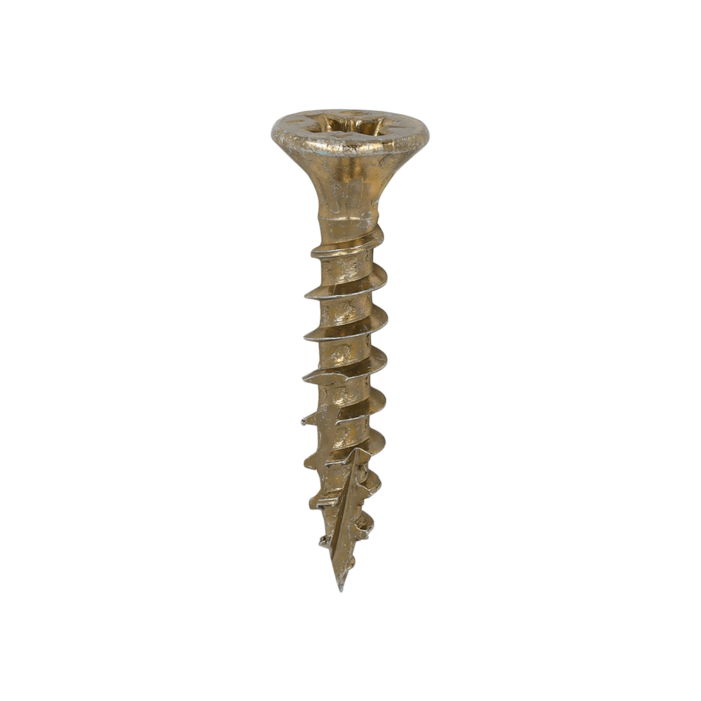 3.5 x 20 C2 Screw PZ CSK - Sharp Point - Yellow