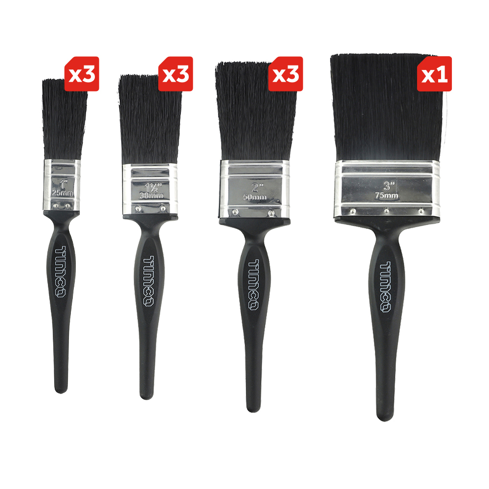 Contractors Mixed Paint Brush Set 