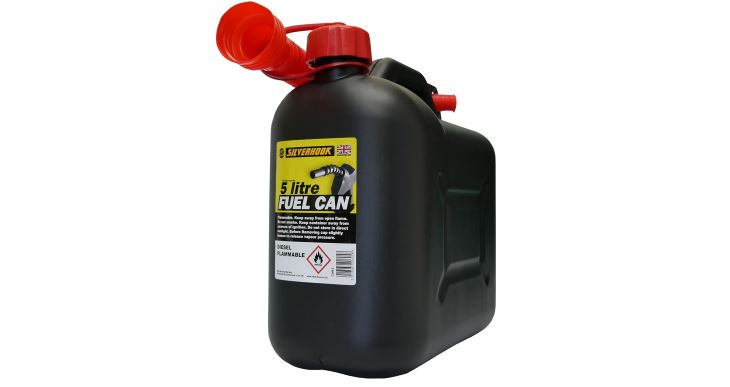 Fuel Can for Diesel - Black - 5L