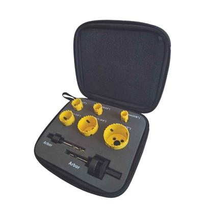 DART 8 Piece Premium Holesaw Kit 